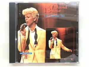 ★　【CD　デヴィッド・ボウイ/LIVE IN MONTREAL 1983】116-02309