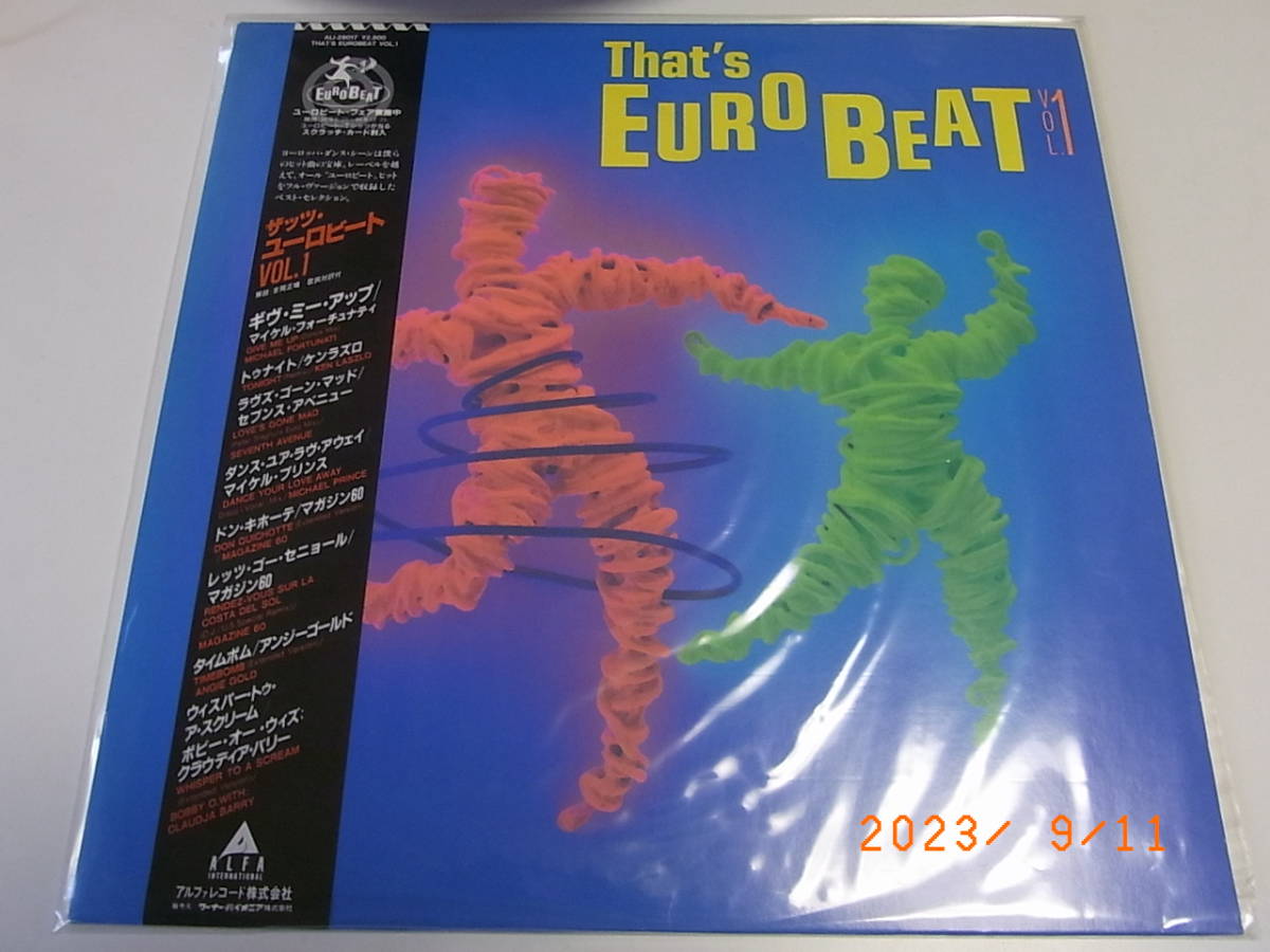 ヤフオク! -「ザッツユーロビート vol.1」の落札相場・落札価格