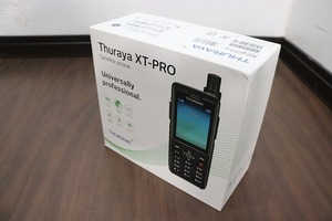 P1296◆Thuraya/スラーヤ◆衛星電話◆XT-PRO 501TH◆ほぼ未使用◆アウトドア◆防災◆山◆船◆釣り◆NW利用制限確認〇