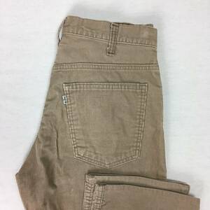 【80s】Levi's リーバイス 519-1523 米国製 83年 コーデュロイ パンツ W32 L34 白タブ 42TALONジップ 刻印536