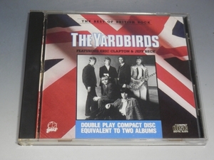 * THE BEST OF BRITISH ROCK THE YARDBIRDS ярд birz зарубежная запись CD Eric *klap тонн Джеф * Beck 