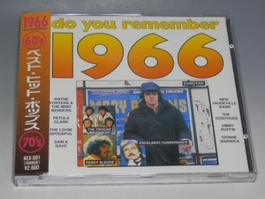 □ DO YOU REMEMBER 1966 ベスト・ヒット・ポップス 1966 帯付 直輸入盤CD/ドノヴァン パーシー・スレッジ トロッグス