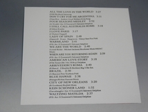 □ RICHARD CLAYDERMAN リチャード・クレイダーマン All the Love in the World 世界中の愛のすべて 帯付 直輸入盤CD _画像6