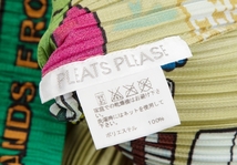 プリーツプリーズPLEATS PLEASE すごろく柄裾ドローコードカットソー 緑マルチ3 【レディース】_画像10