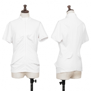  Junya Watanabe Comme des Garcons bust design Zip short sleeves tops off M rank [ lady's ]