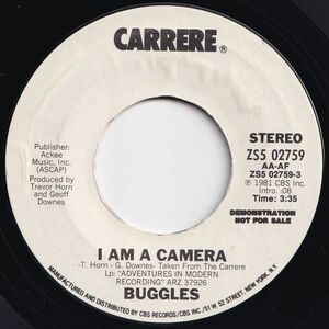 Buggles I Am A Camera / I Am A Camera Carrere US ZS5 02759 203653 ROCK POP ロック ポップ レコード 7インチ 45