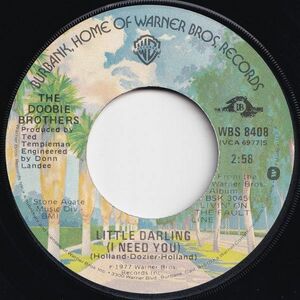 Doobie Brothers Little Darling / Losin' End Warner Bros. US WBS 8408 203715 ロック ポップ レコード 7インチ 45