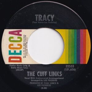 Cuff Links Tracy / Where Do You Go? Decca US 32533 203725 ROCK POP ロック ポップ レコード 7インチ 45