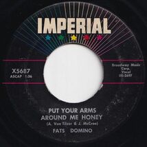 Fats Domino Put Your Arms Around Me Honey Imperial US X5687 203780 R&B R&R レコード 7インチ 45_画像1