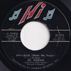 Al Green Sha-la-la (Make Me Happy) / School Days Hi US 5N-2274 203851 SOUL ソウル レコード 7インチ 45