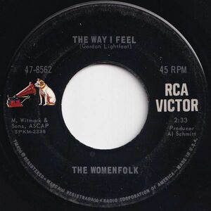 Womenfolk My Heart Tells Me To Believe / The Way I Feel RCA Victor US 47-8562 203897 ROCK POP ロック ポップ レコード 7インチ 45
