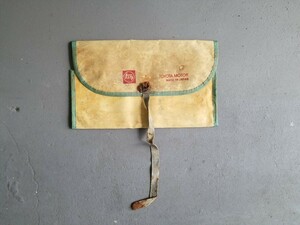 TOYOTA MOTOR Toyota loaded tool Showa Retro tool sack tool box Vintage 