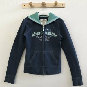 Abercrombie & Fitch Love No Other AUTHENTIC VINTAGE アバクロンビー＆フィッチ レディース 裏起毛スウェットパーカー 良品 size XL