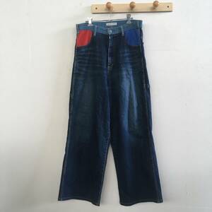 TSUMORI CHISATO Tsumori Chisato карман вышивка дизайн стрейч Denim 