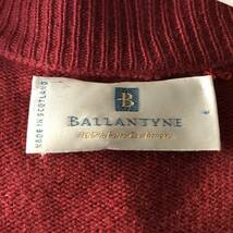BALLANTYNE バランタイン 英国製 メンズ カシミヤ100％ニットカーディガン 良品 size L_画像6