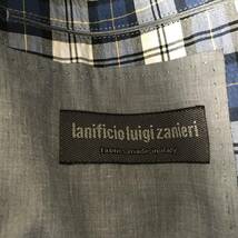 SHIPS×lanificio luigi zanieri シップス×ラニフィーチョ ルイージ ザニエリ チェック柄ジャケット 美品(ほぼ未着用) size 46_画像7