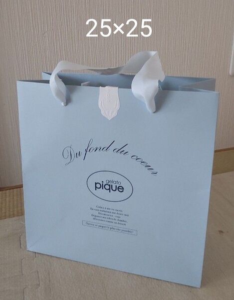 gelato pique ショップ袋