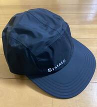 Simms シムス フライウェイト ゴアテックス パックライト キャップ S/M 帽子 Gore-Tex 新品 絶版 防水 釣り フィッシング cap hat ブラック_画像6