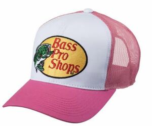 キャップ バスプロショップス bass pro shops cap hat 新品 スナップバック メッシュキャップ 帽子 日本未発売 海外限定 バスプロ ピンク