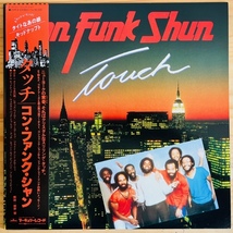 LP■SOUL/FUNK/CON FUNK SHUN/TOUCH/MERCURY 25PP-8/国内80年ORIG JAPAN ONLY COVER OBI/帯 美品/SWAY BOOGIE/DANCE CLASSIC定番 TOO TIGHT_画像1