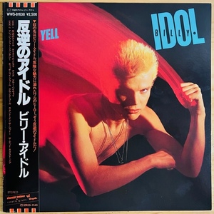 LP■ROCK//PUNK/BILLY IDOL/REBEL YELL/CHRYSALIS WWS-81638/国内84年ORIG OBI/帯 美品/ビリー・アイドル/GENERATION X/ジェネレーションX