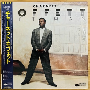 LP■JAZZ//ブルーノート 希少盤/CHARNETT MOFFETT/NET MAN/BLUE NOTE RJ28-5001/国内87年ORIG PROMO SHRINK OBI/帯 極美/BASSIST/ベース