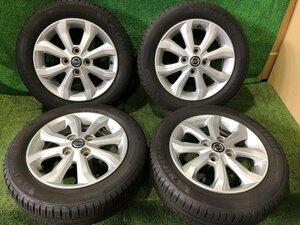 ◆ 溝あり 日産 デイズ B43W 純正 アルミホイール タイヤ 14インチ 4本 4.5J PCD100 4穴 +46 155/65R14 ミシュラン ENERGY 中古 I24 22年