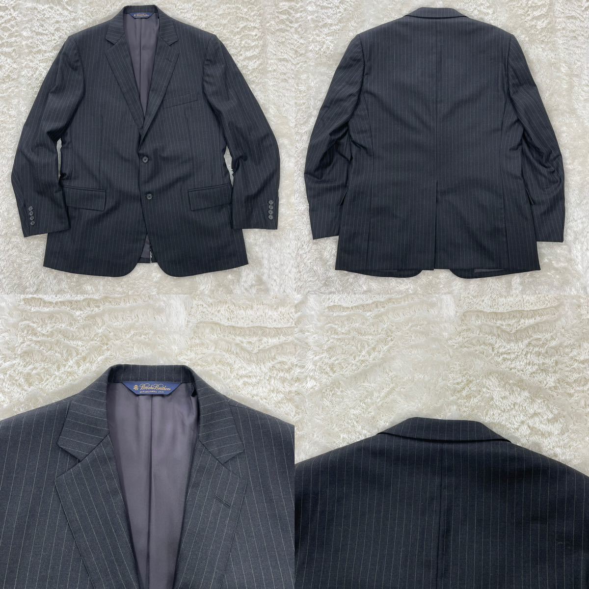 B2873【Brooks Brothers】大きいサイズ スーツ 上下 | JChere雅虎拍卖代购