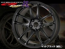 1本価格 要納期確認 WORK EMOTION CR kiwami 18x9.5J MBL□送料込2本は67600円/4本は135200円 ワーク エモーション CR極 5 【wecrkw】_画像1