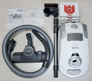 【中古美品】Miele ミーレ掃除機 Compact C1 SCAO3 PURE SUCTION（ホワイト）