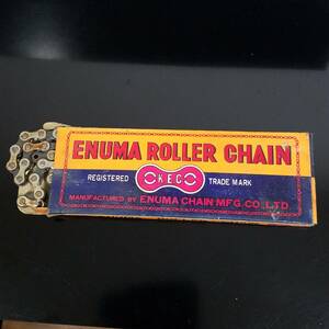 ♯01 ENUMA ROLLER CHAIN (ゴールド/ブラック)チェーン　ロード用　箱入り未使用品