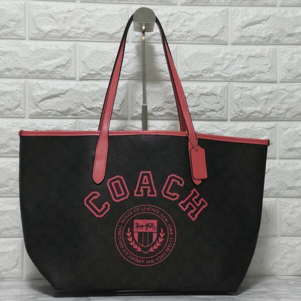 COACH コーチ トートバッグ 手提げバッグ レディースバッグ ブラウン