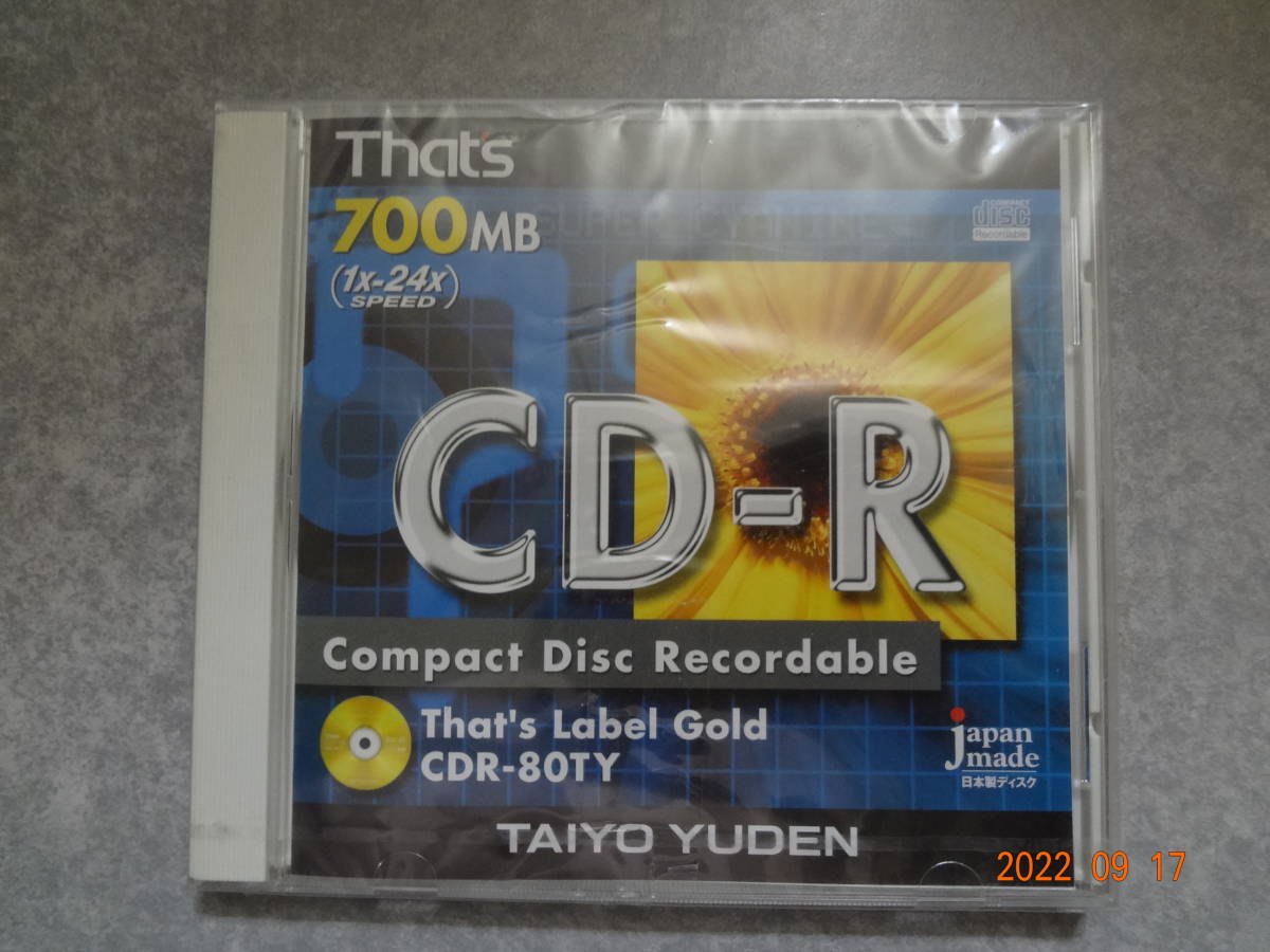 年最新Yahoo!オークション  太陽誘電 cd rの中古品・新品・未