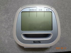 TANITA タニタ 季節性インフルエンザ予防温湿度計　電波時計 置き時計　TT-549