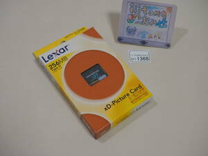 ◆カメラ1368◆ xDピクチャーカード 256MB（TypeH） 1個　未開封・未使用品 Lexar レキサー（OLYMPUS オリンパス） ～iiitomo～