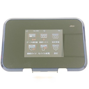 Speed Wi-Fi NEXT W07 SHD31 au ブラック 送料無料 即決 本体 n09805