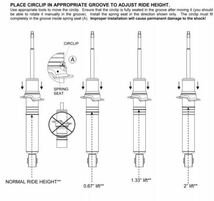 ラスト 新品 2017-2024 GUN125 新型 ハイラックス ビルシュタイン5100 BILSTEIN5100 リフトアップ ショック 車高調 車高調整 4段階調整_画像8