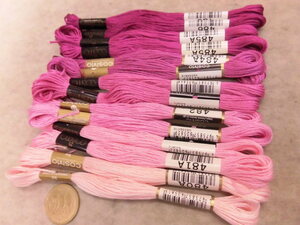 *.... thread w176236* Cosmo 25 number 7 color *480A~486 each 2 ps 