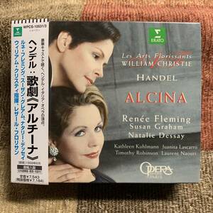 CD●ウィリアム・クリスティ　ルネ・フレミング　ナタリー・デセイ●ヘンデル　歌劇「アルチーナ」【WPCS-10531/3】３枚組