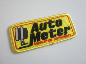 AUTO METER オートメーター ワッペン/自動車 バイク レーシング スポンサー 211