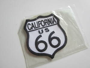 CALIFORINA US66 ルート66 ワッペン/自動車 バイク アメカジ 古着 ビンテージ 214