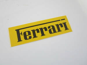 フェラーリ Ferrari イタリア 馬 黄色 外車 ステッカー/デカール 自動車 バイク オートバイ S64