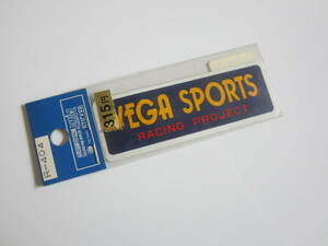 VEGA SPORTS RACING PROJECT ベガ スポーツ レーシング プロジェクト ステッカー/当時物 デカール 自動車 バイク ① S67