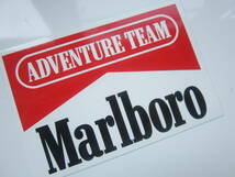 Marlboro ADVENTURE TEAM マルボロ アドベンチャー チーム ステッカー/デカール 自動車 バイク オートバイ スポンサー S68_画像2