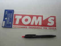 TOMs トムス TOYOTA トヨタ 純正 ステッカー/デカール 自動車 バイク オートバイ アクセサリー レーシング F1 ② S76_画像7