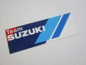TEAM SUZUKI チーム スズキ ステッカー/当時物 自動車 バイク オートバイ カー用品 レーシング F1 ② S78