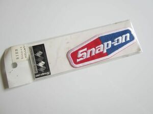 Snap on スナップオン 工具 ガソリン アメリカ メーカー 公式 ワッペン/自動車 カー用品 整備 作業着 古着 201