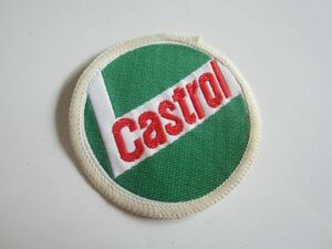 ビンテージ Castrol カストロール オイル ガソリン メーカー ワッペン/ F1 レーシング 自動車 バイク オートバイ 企業 スポンサー 202