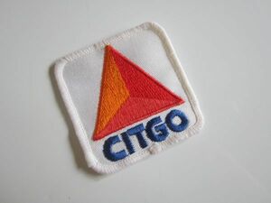 ビンテージ CITGO シットゴー 石油 オイル モーター ワッペン/自動車 バイク レーシング スポンサー 202