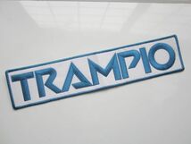 【大きめ】TRAMPIO タイヤ トーヨータイヤ ロゴ ワッペン/自動車 バイク スポンサー F1 レーシング B05_画像1